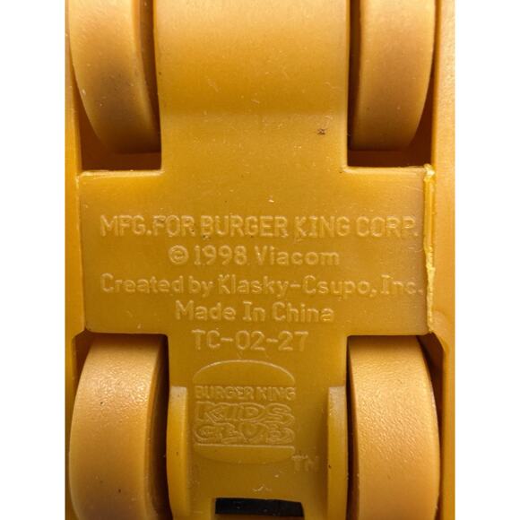 1998 Rugrats Burger King Spike Pet Dog Pull Back Toy Vintage - Picture 5 of 5